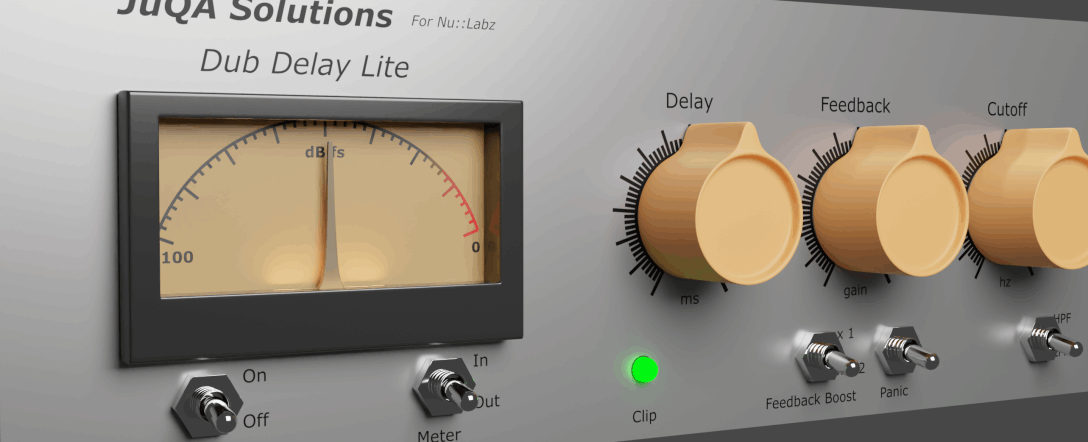 Dub delay lite - audio plugin